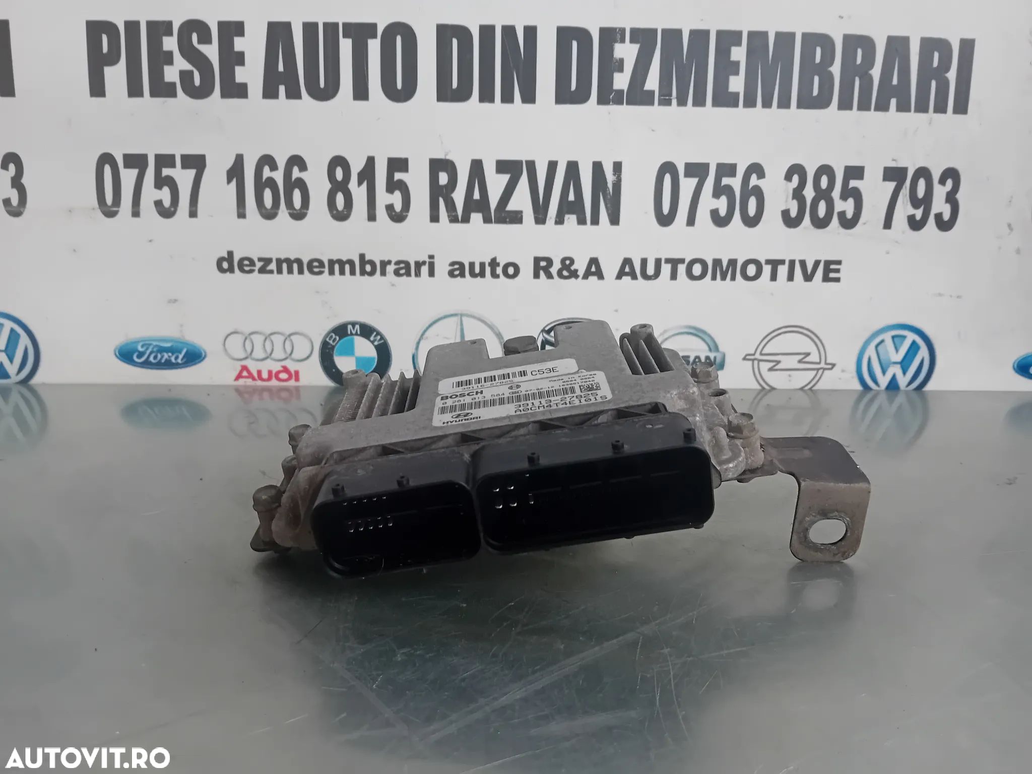Calculator Motor ECU Hyundai Santa Fe 2 II 2.2 Crdi Automat Cod 39113-27825 - 1