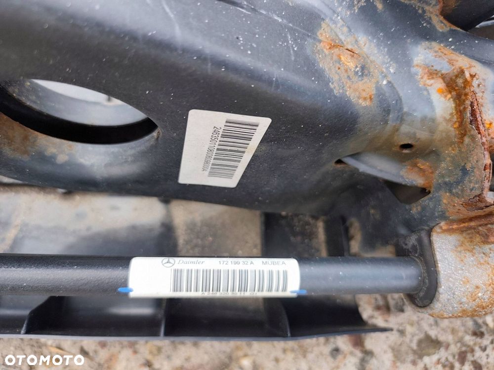MERCEDES W246 TYLNY WÓZEK ZAWIESZENIE TYLNE KOMPLETNE - 6