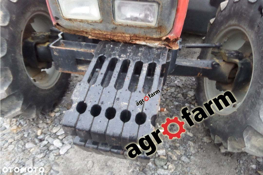 Massey Ferguson 4245 4255 skrzynia silnik kabina most zwolnica - 5