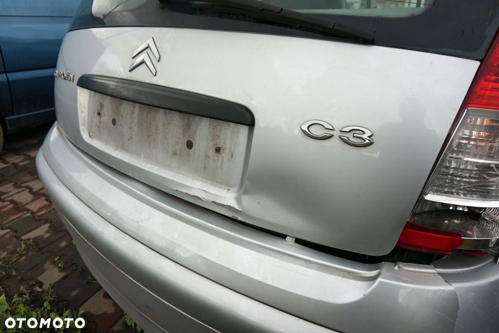 KLAPA BAGAŻNIKA TYLNA C3 I LIFT EZRC  SREBRNY CITROEN 2005-2013 - 4