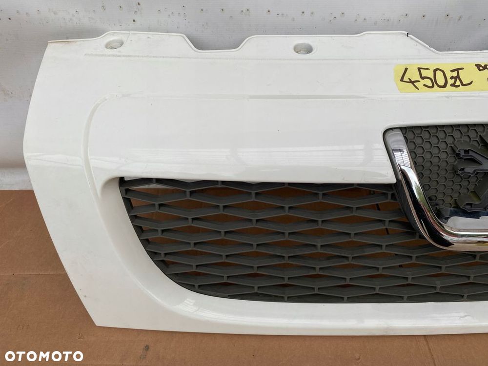 Peugeot Boxer 07- ATRAPA GRILL BIAŁA ORYGINALNA CHROM 1308068070 - 3