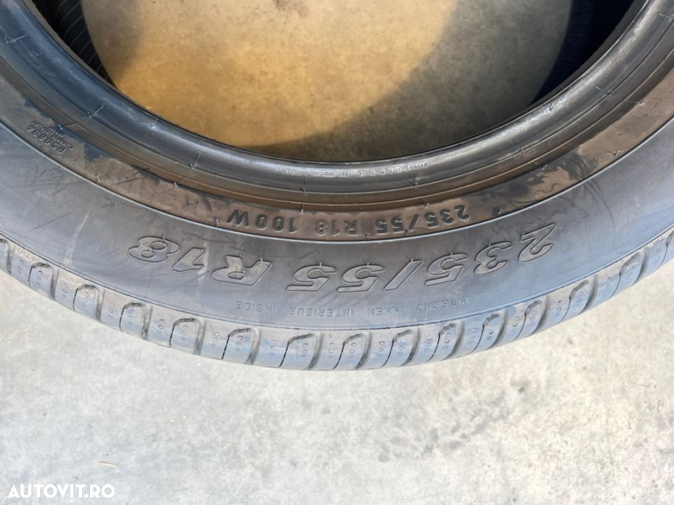 vand 4 anvelope 235/55/18 pirelli de vară ca noi - 5