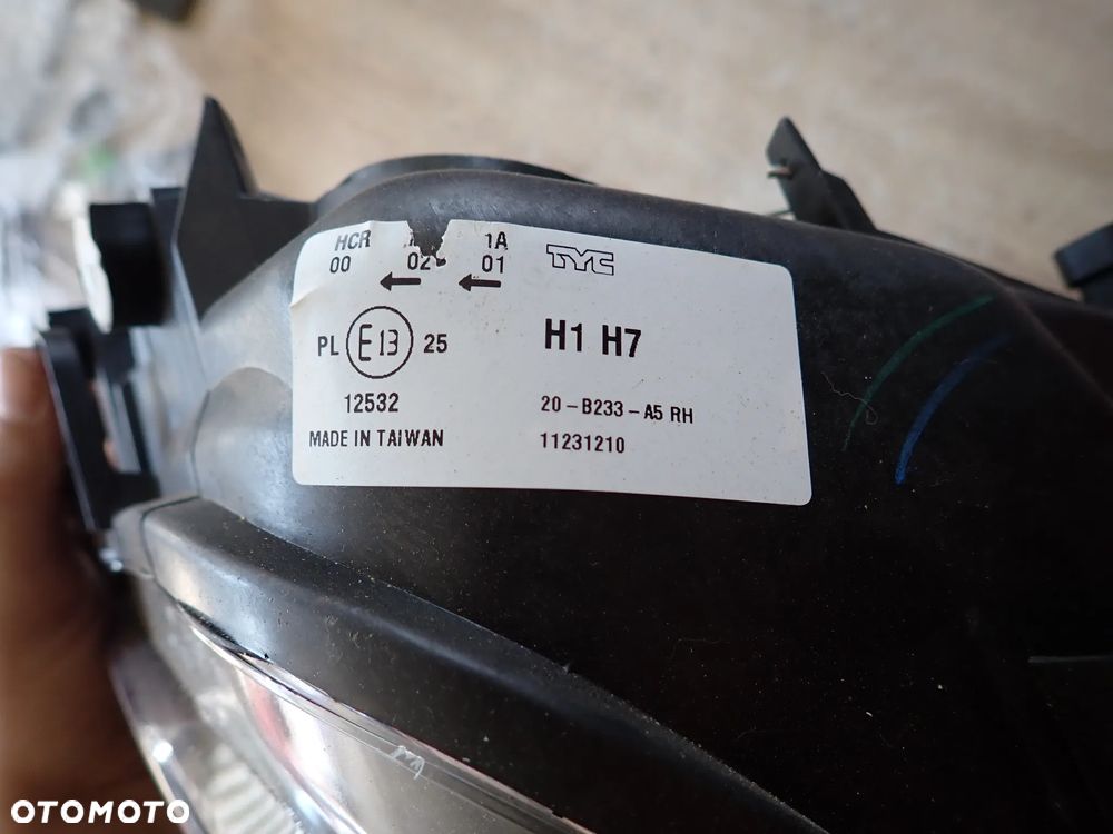 FIAT DOBLO LAMPA PRAWY PRZÓD NOWA TYC - 4