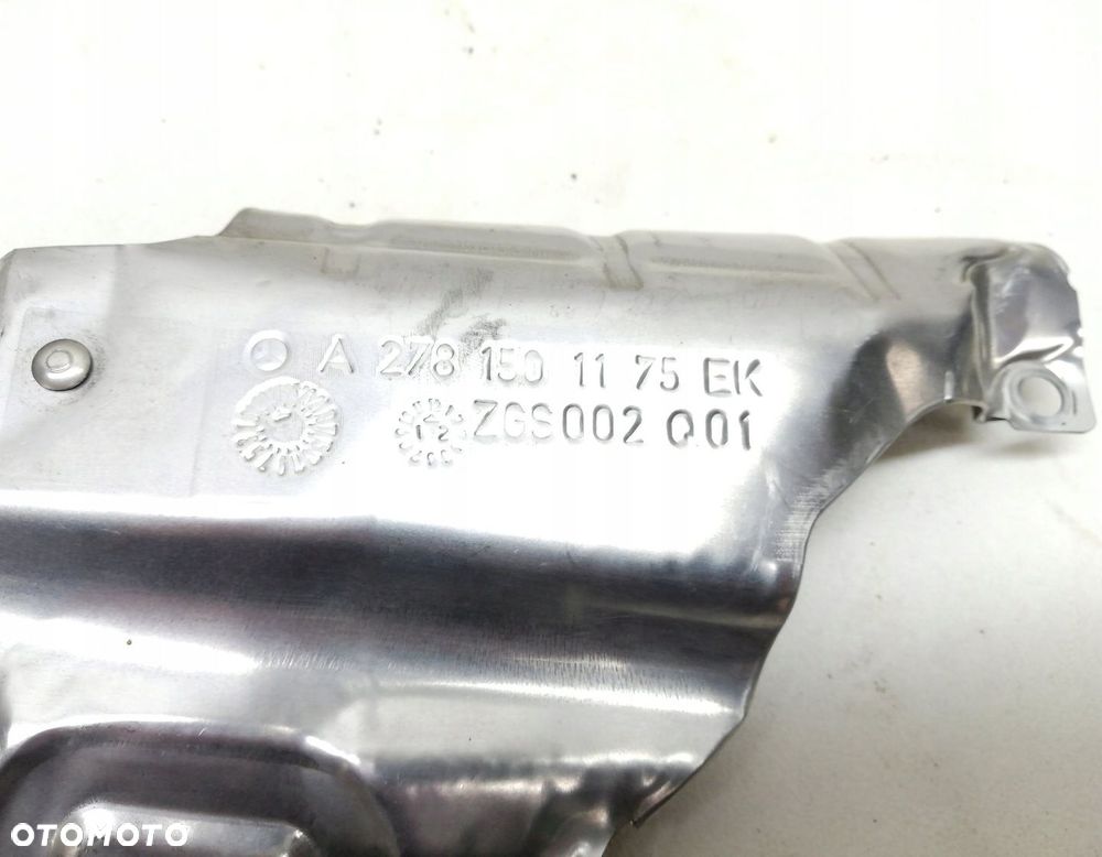 OSŁONA TERMICZNA MERCEDES GL X166 4.7 V8 A2781501175 - 3