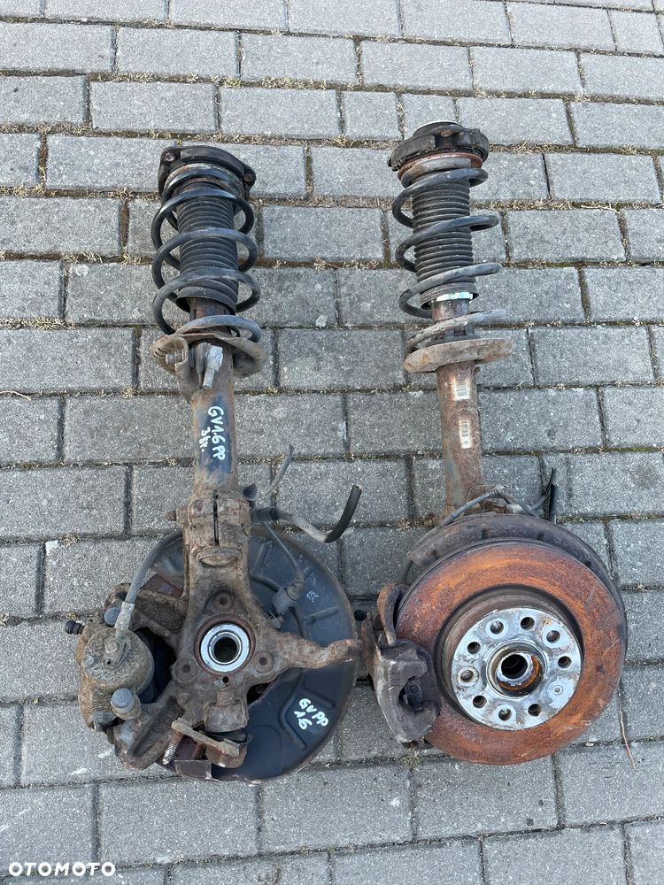 VW GOLF V AUDI A3 OCTAVIA 1,6 FSI BLF ZWROTNICA piasta LEWA PRAWA AMORTYZATOR - 1