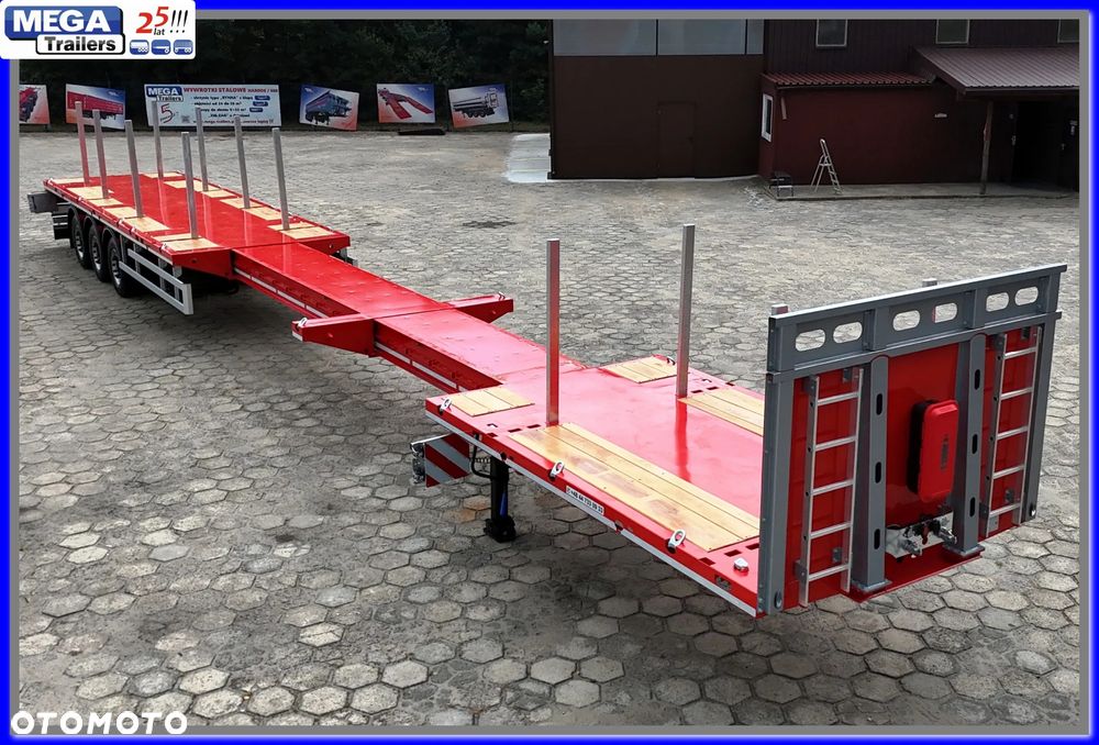 Inny TELEMEGA wysuw 7.50 m, 3 osie, ADR EX3- MEGA Trailers!! - 2