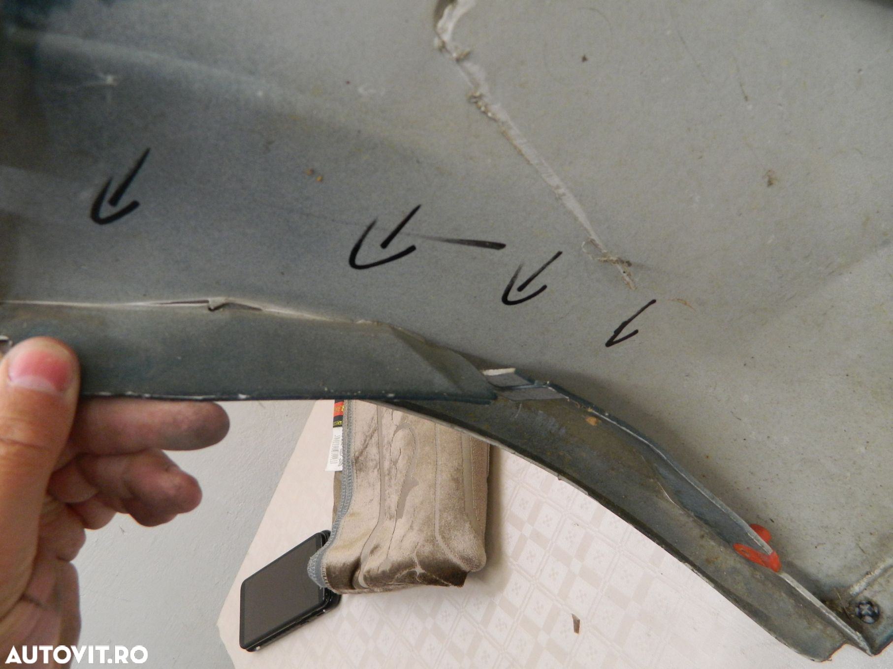 Bara fata Opel Zafira B facelift, 2008, 2009, 2010, 2011, 2012,  cod origine 13247273. - 6