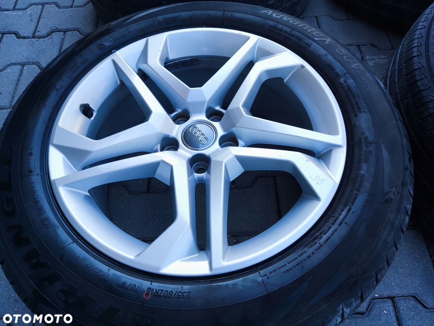 KOŁA OPONY LETNIE FELGI ALUMINIOWE 18 AUDI Q5 II 80A 5X112 8J 80A601025BD - 5