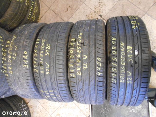 Opony 215/50r18 bridgestone turanza t001 2x7mm 2x6mm lato komplet - 1