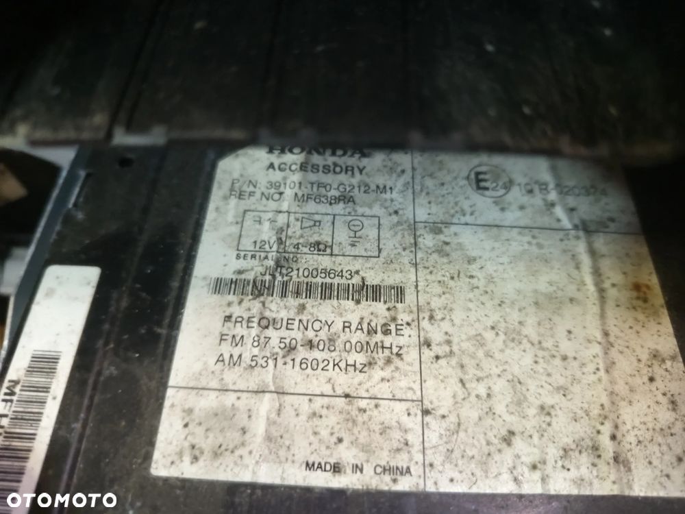 RADIO HONDA JAZZ III 08-14 - 3