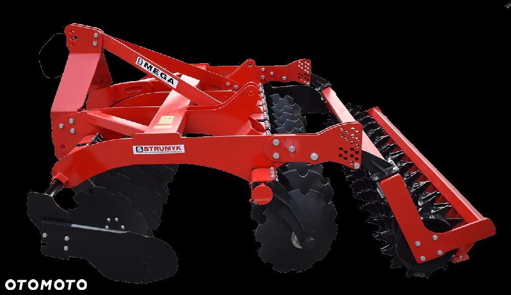 Brona Talerzowa MEGA Talerzówka Agregat Talerzowy rozstaw 120cm - 2