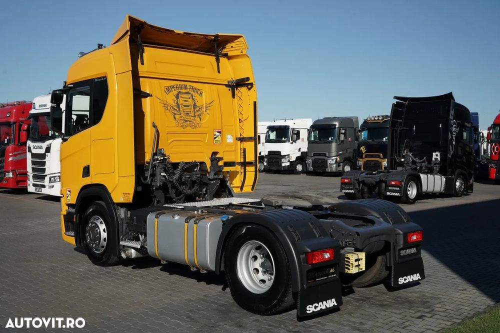 Scania R 500 / RETARDER / PERNE DE AER / CABINĂ JOSĂ - 7