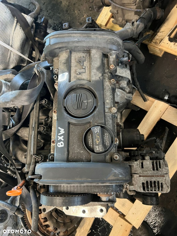 VW SEAT SILNIK MOTOR 1.4 BXW CAŁKOWICIE KOMPLETNY