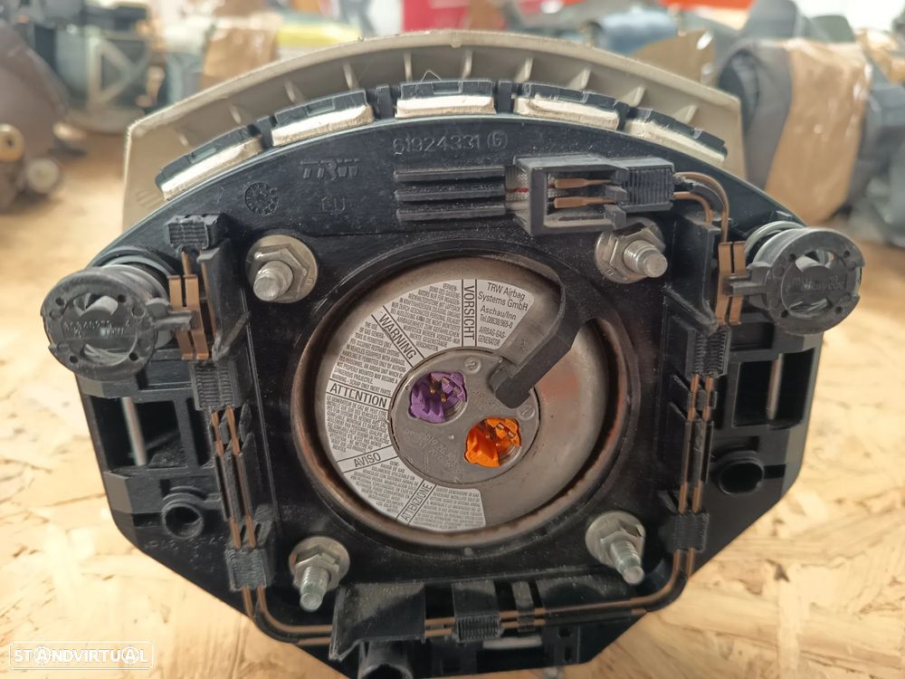 Airbag volante Fiat 500 Ano 2012 Ref: 07354528820 - 4