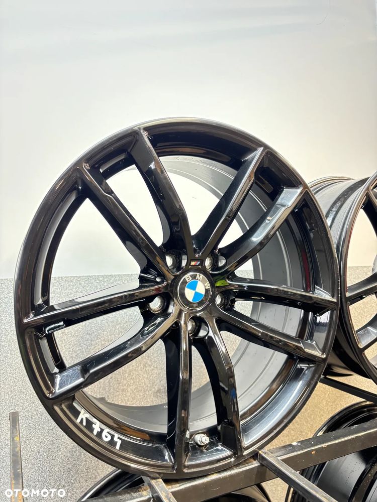4 FELGI ALU. BMW SERII 5 MODEL G30, G31 ,  M-PAKIET  18'' 8J ET30 NR. FABR. 8093915 BLA - 3