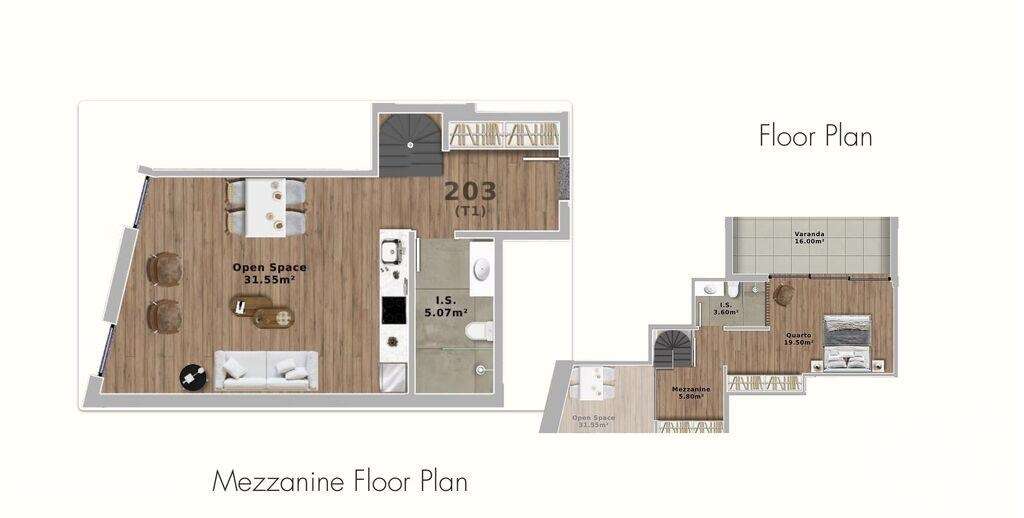 Apartamento T1 em Santa Marinha E São Pedro Da Afurada de 83,00 m2 - Grande imagem: 4/6