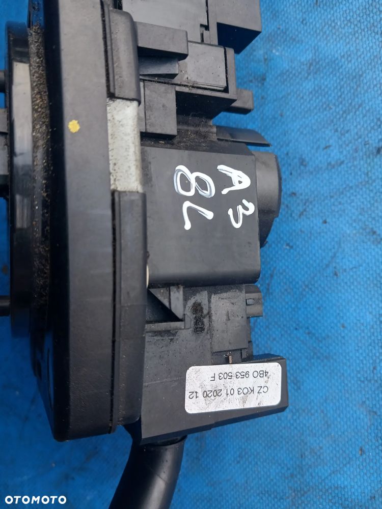 Przełącznik zespolony Audi A3 8L LIFT FL kierunkowskazów wycieraczek 4B0953503F VW PASSAT B5 GOLF IV AUDI A6 C5 TAŚMA AIRBAG CZUJNIK SKRĘTU 1J0959654AC - 2