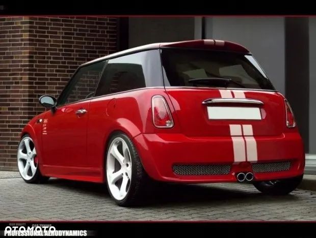 MINI COOPER JCW 01-07 BODY KIT ZESTAW OSPOILEROWANIA ZDERZAKI PROGI PODKŁAD - 2