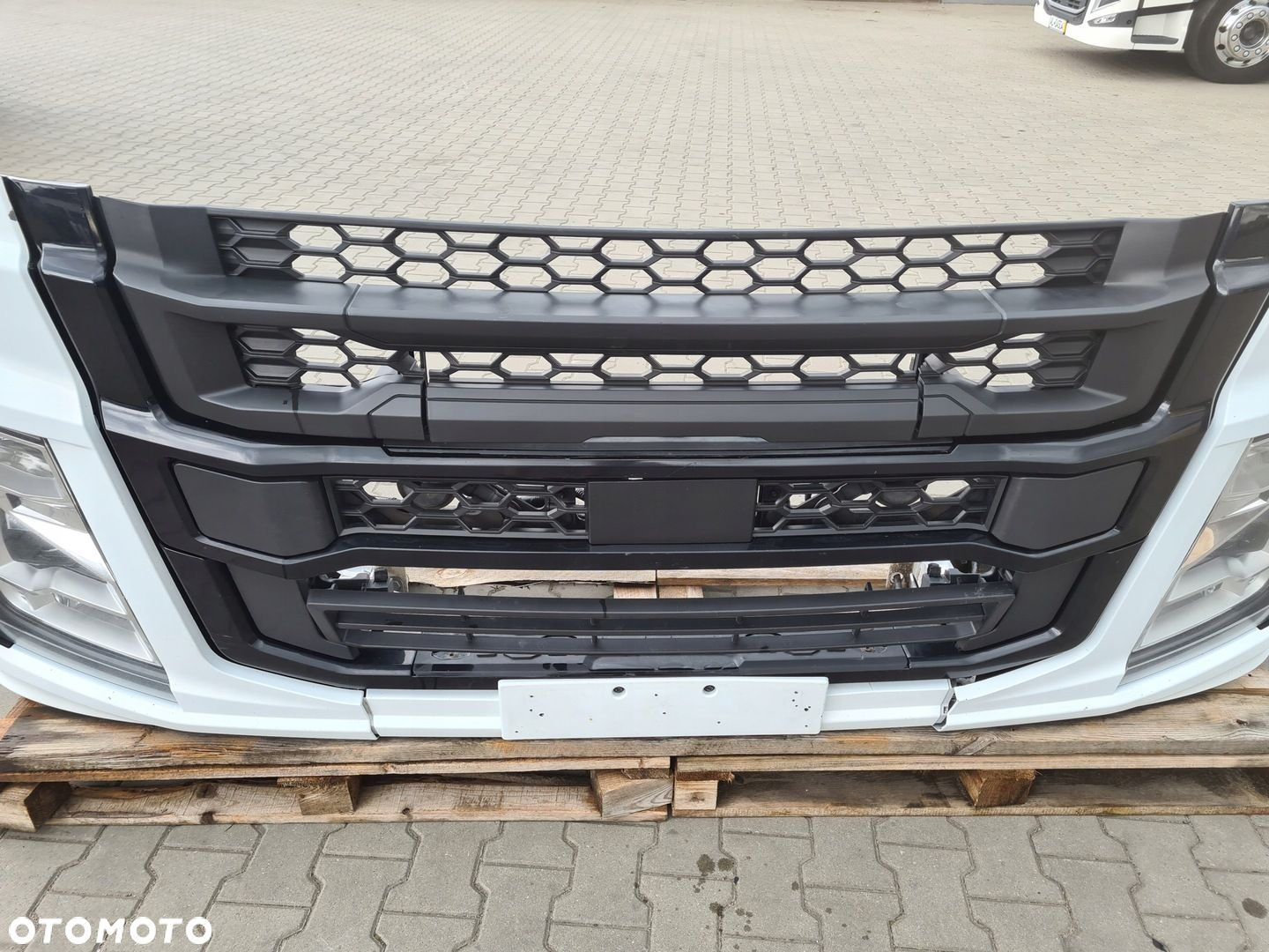 ZDERZAK PRZÓD KOMPLETNY LAMPA XENON LED GRILL BELKA FORD F MAX 500 TRUCKS - 6