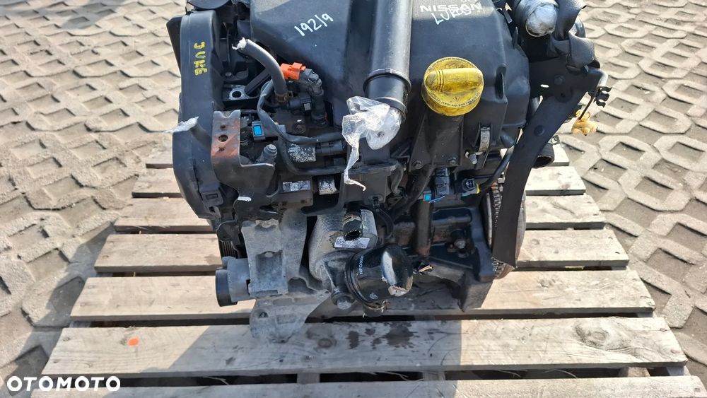 SILNIK KOMPLETNY K9KB410 1.5 DCI NISSAN JUKE F15 2012 OSPRZĘT CONTINENTAL - 5