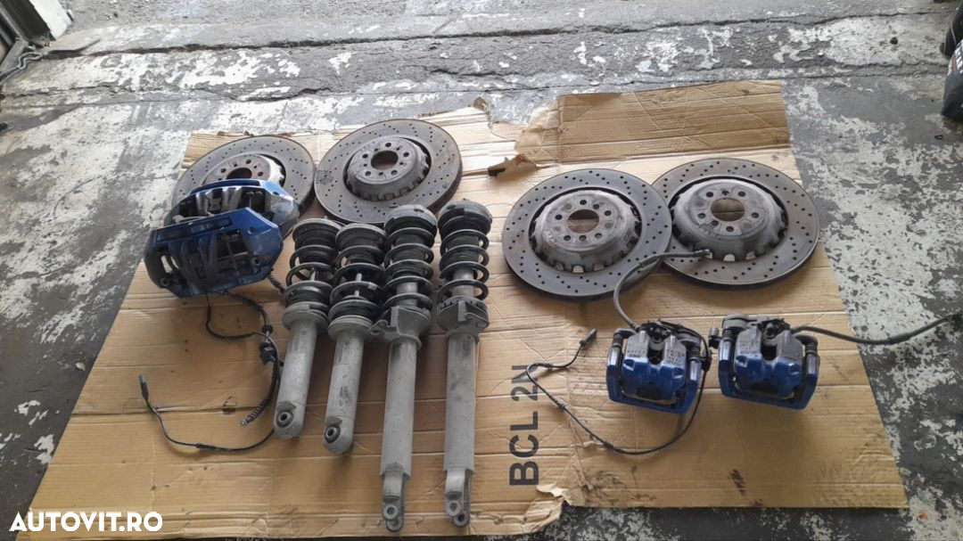 punte fata spate cadru motor fuzeta portfuzetă brațe telescoape telescop Frane etrieri disc bmw M5 M6 F10 F12 F13 F06 S63 - 4