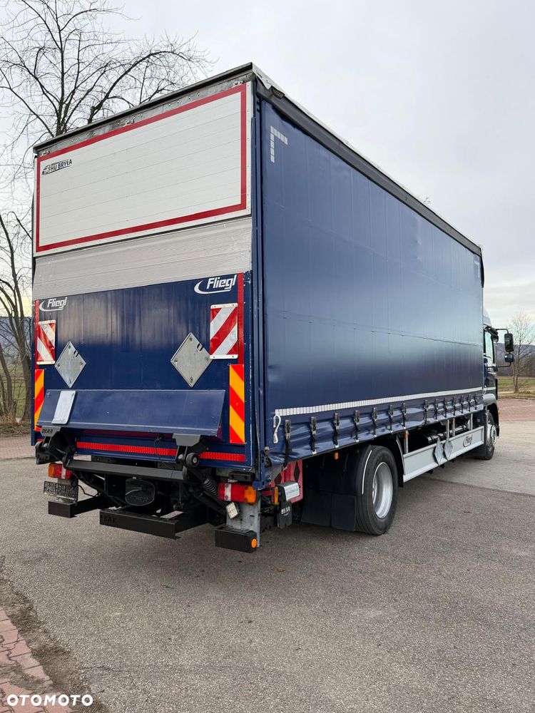 MAN TGM 18.340 / FIRANKA / LIFT / SPROWADZONY / KLIMA POSTOJOWA / 2017 /  9700 ŁADOWNOŚĆ / AUTOMAT / 18 PALET / E6 /  WINDA / - 5