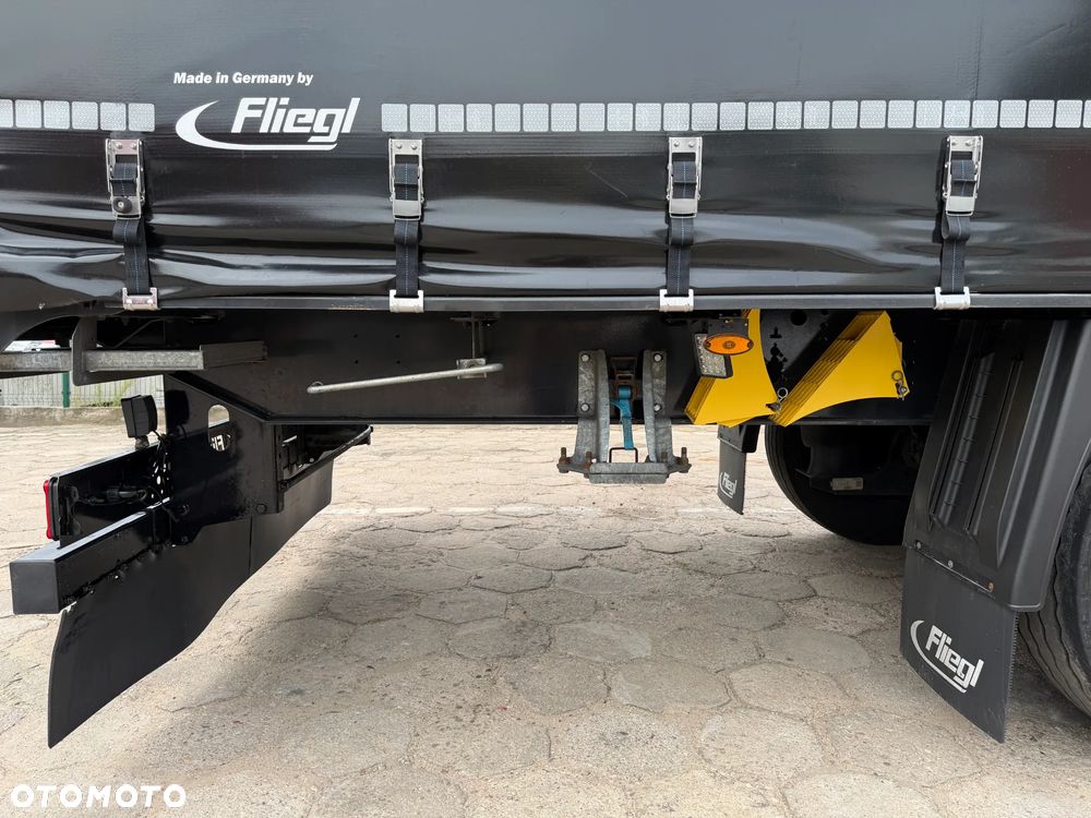 Schmitz Cargobull FLIEGL / SAF / DACH PODNOSZONY / KOSZ PALETOWY / CAŁA CZARNA / OŚ PODNOSZONA / NOWE OPONY / STANDARD / 2023 ROK !! - 18