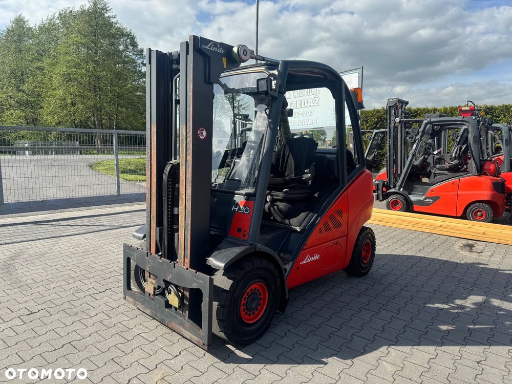 Linde Linde h30 triplex tylko 8150mth 4 sekcje kabina ogrzewanie  Toyot h35 h25 - 3