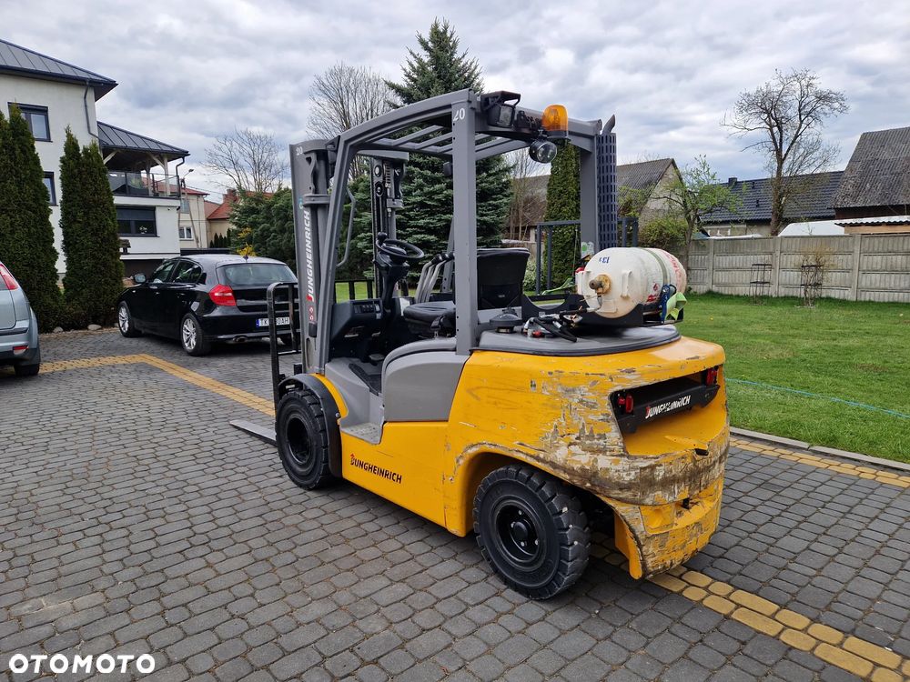 Jungheinrich TFG 430 / LPG / Udźwig  3 tony / Duplex /  Przesuw Boczny / 2020 r. - 4