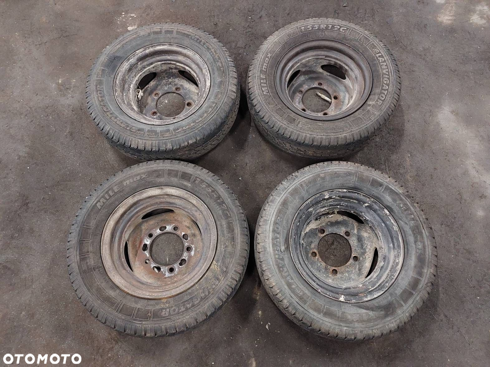 KOŁA KOMPLET TYŁ BLIŹNIAK FELGI OPONY LETNIE  5x139,7 KIA BONGO K2700 - 7