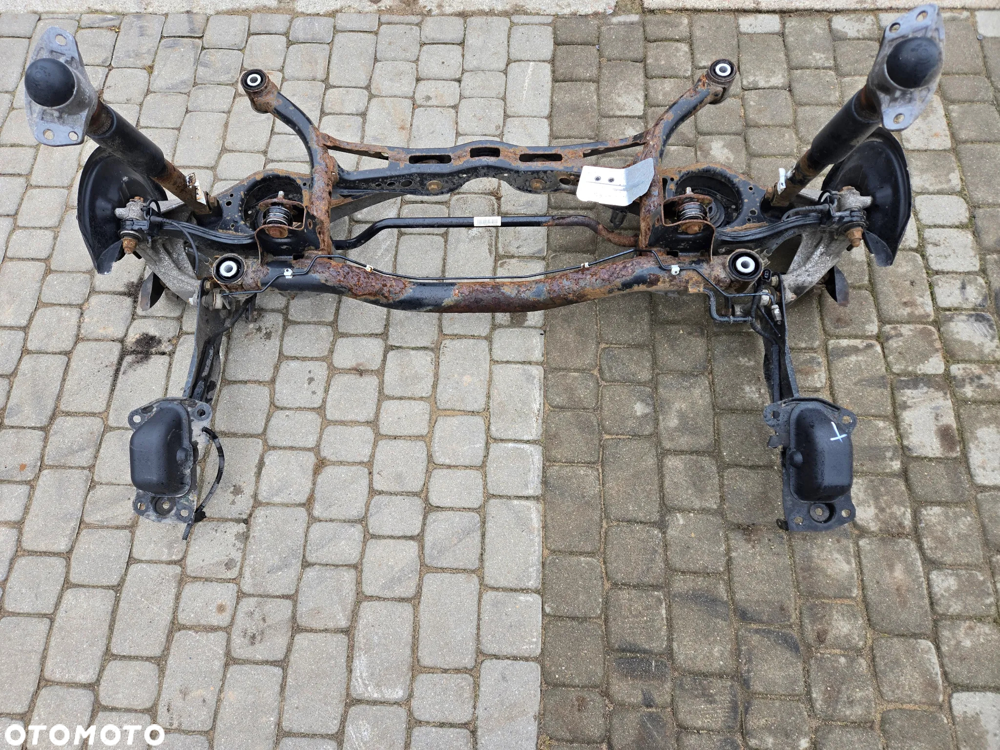 WÓZEK SANKI TRAWERS TYŁ VW AUDI SKODA SEAT - 2