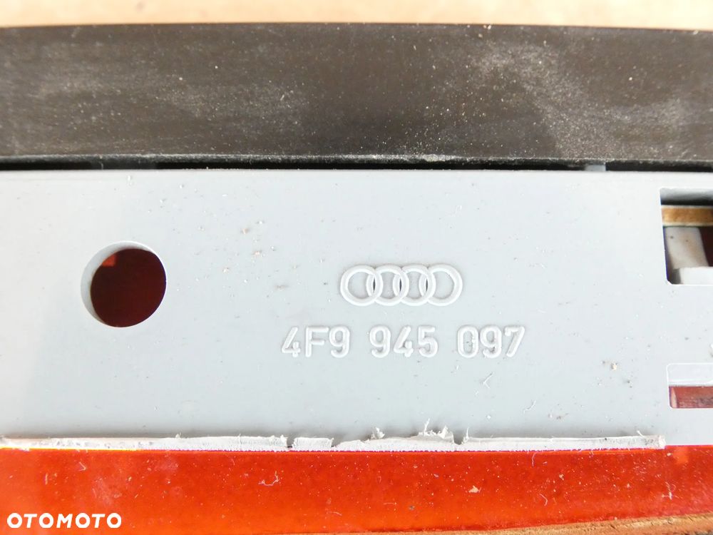AUDI A6 C6 LIFT TRZECIE DODATKOWE ŚWIATŁO STOP STOPU KLAPY 4F9945097 - 10