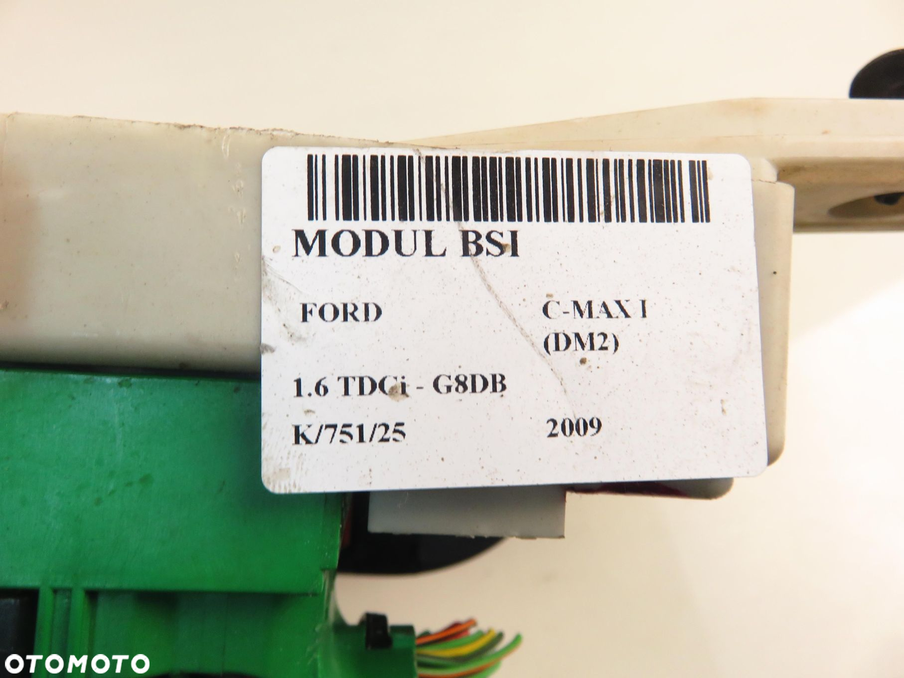BSI FORD C-MAX I (DM2) 1.6 TDCi - G8DB 7M5T14A073DE - 7