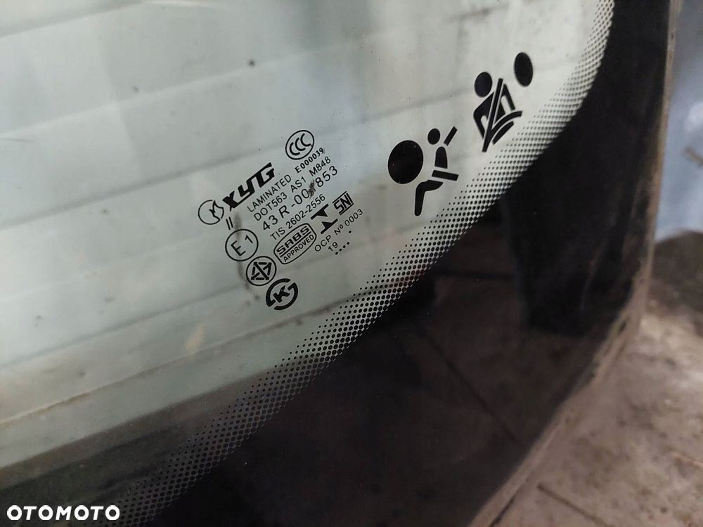 SZYBA CZOŁOWA PRZEDNIA SENSOR RENAULT LAGUNA II 8200063060 - 2