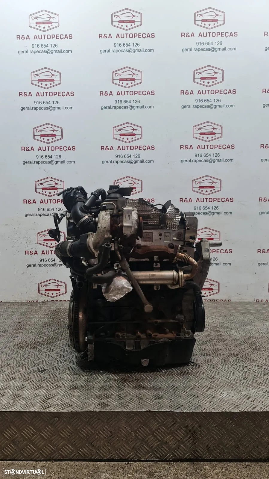 Motor Completo VW Golf VI 6 2.0 TDI 143 CV Ref CBD - 6