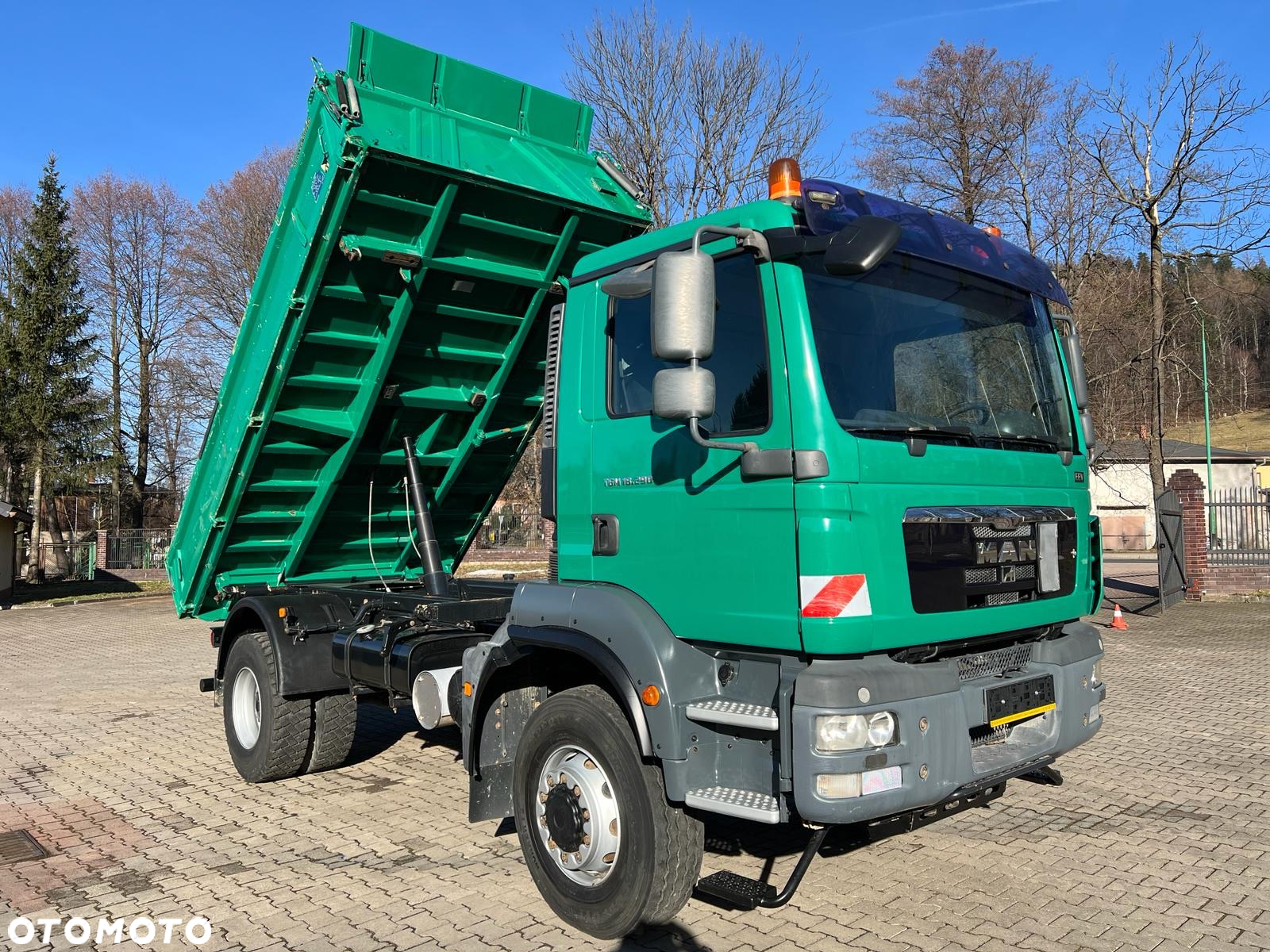 MAN 18.290 TGM wywrotka 3-str. MEILLER, 10 TON, MANUAL, 4x4! - 6