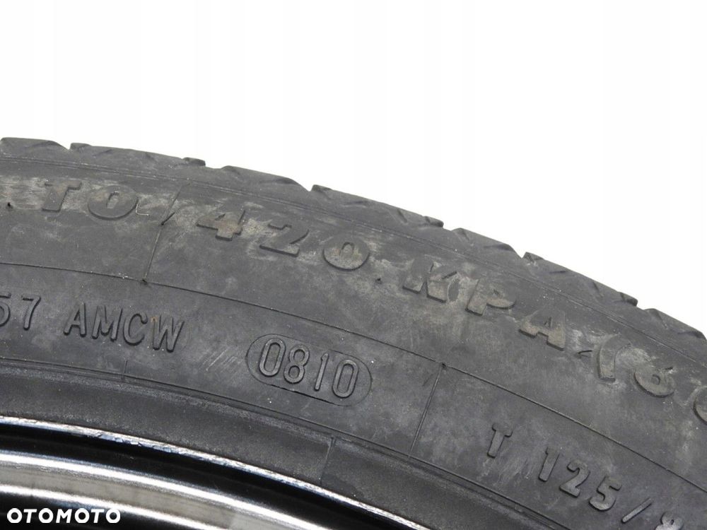 KOŁO ZAPASOWE DOJAZDOWE 125/80/R17 VOLVO XC60 I - 7