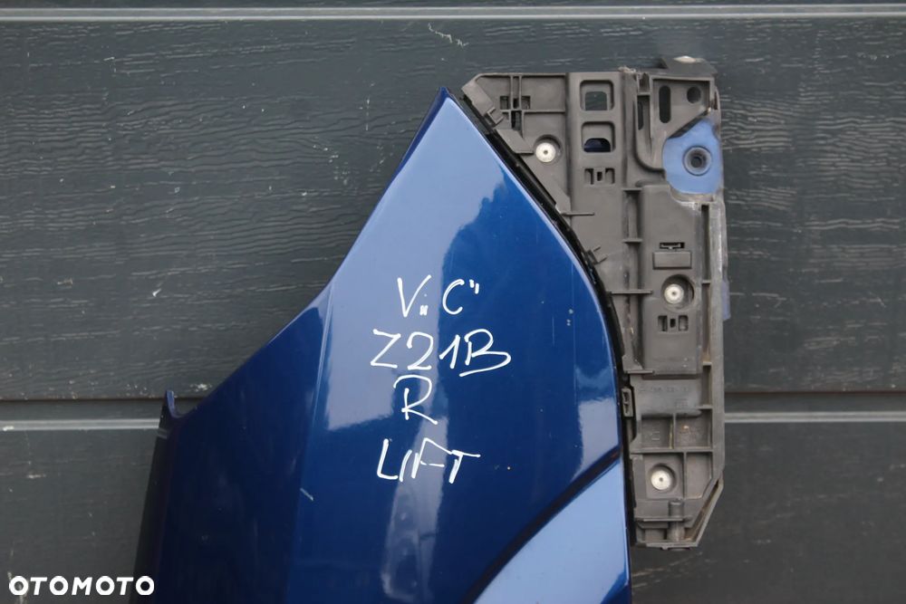 BŁOTNIK PRAWY PRZÓD PRZEDNI OPEL VECTRA C LIFT Z21B ZE ŚLIZGIEM - 2