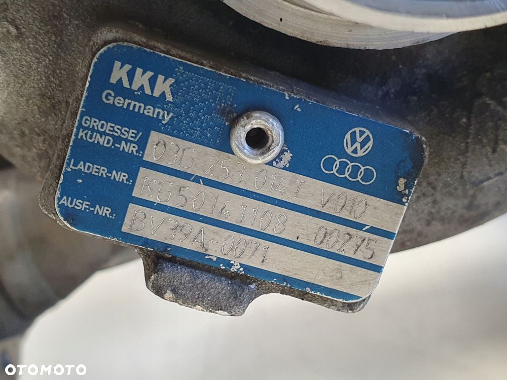TURBOSPRĘŻARKA Audi A3 II 8P VW Golf V 1.9 TDI _ turbo 03G253014T - 2