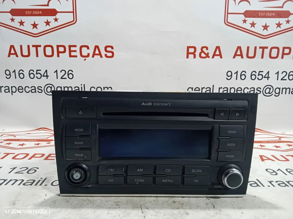 Auto Rádio Audi 8e0035186 764636380 Original - 1