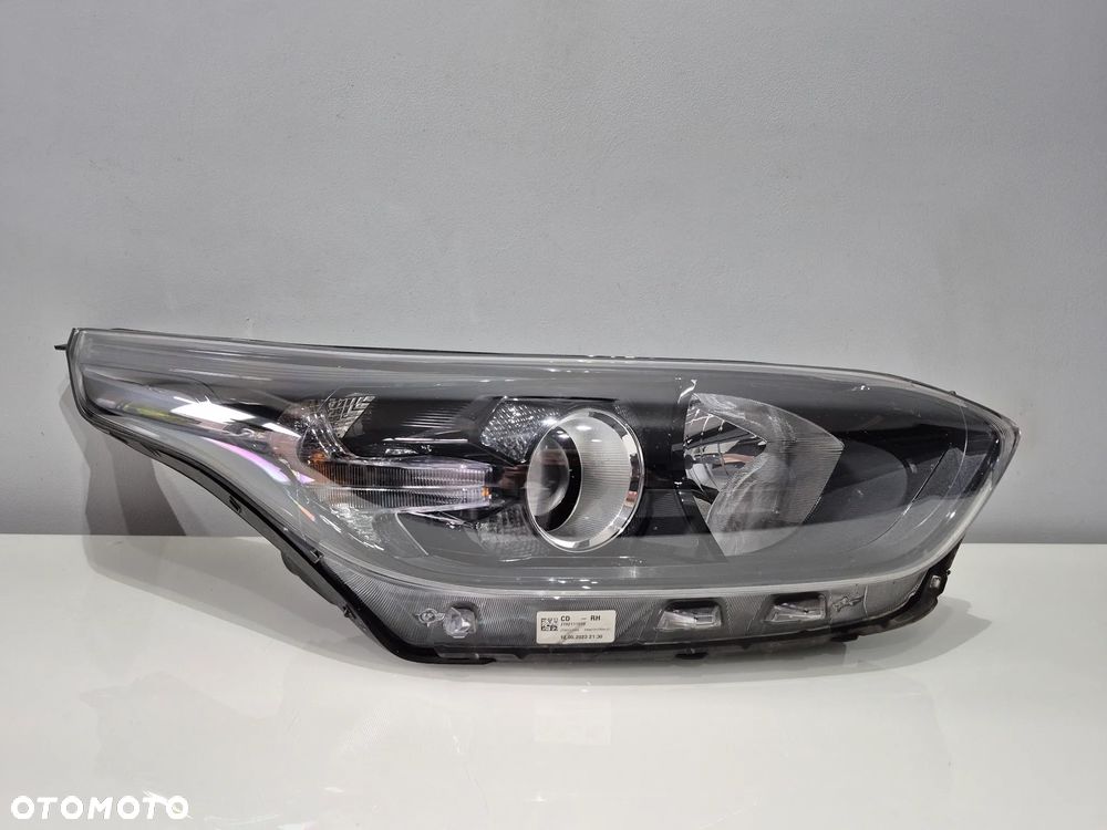 Kia Ceed III 21- lift Lampa reflektor soczewka prawy przód ciemny 12PIN Europa oryginalny - 5