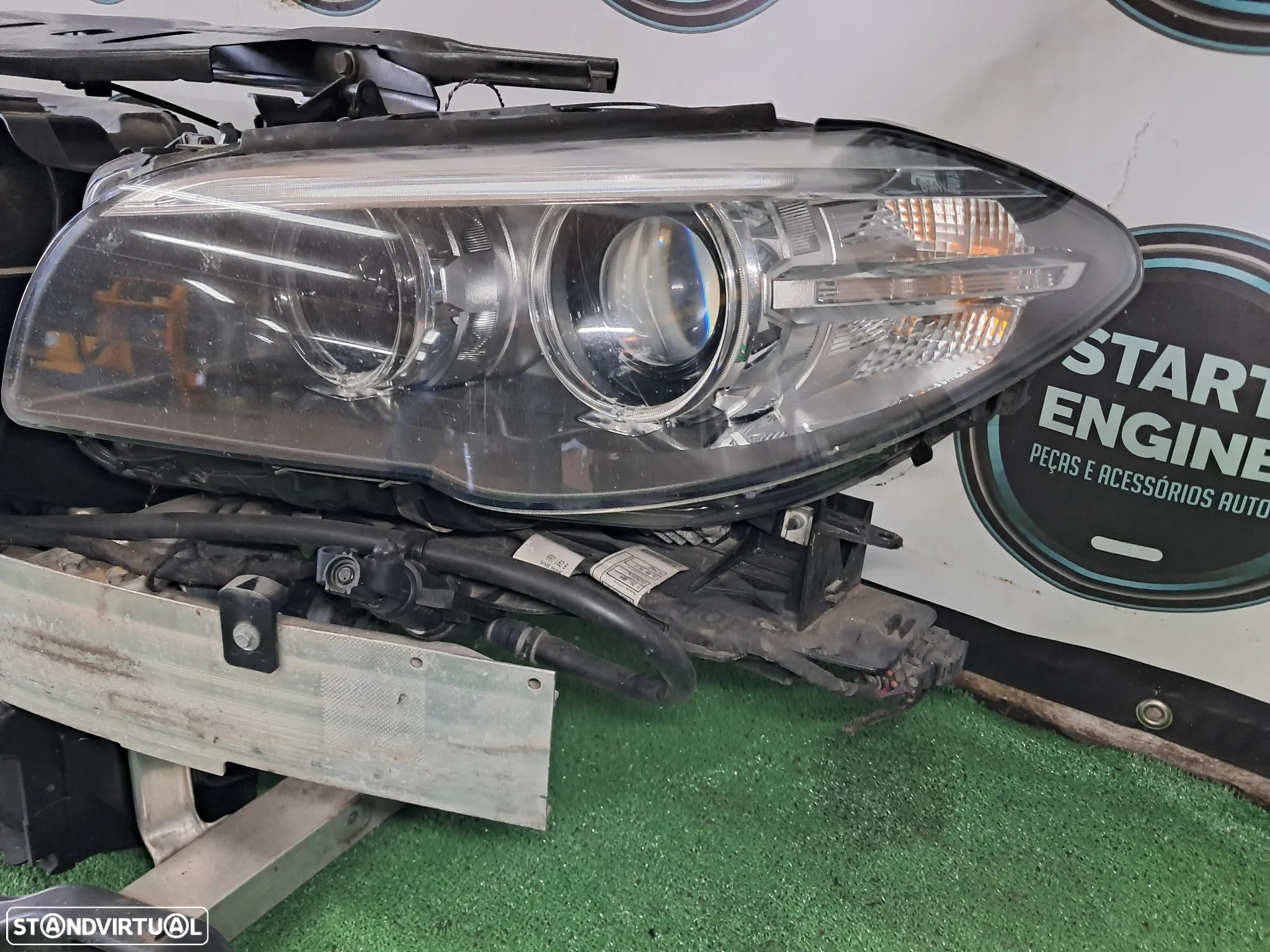 Frente completa BMW Serie 5 520D 525D 530D 535D Pack M F10 F11 LCI  Farois Capo radiadores SO VENDEMOS TUDO COMPLETO - 5