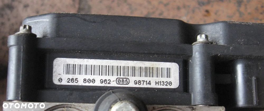 FIAT PANDA II GRANDE PUNTO ABS sterownik 0265800962 - 4