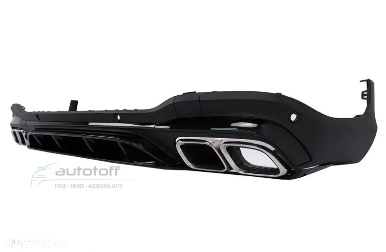 Difuzor bara spate pentru GLC X253 SUV (2020+) 63 AMG Design - 3