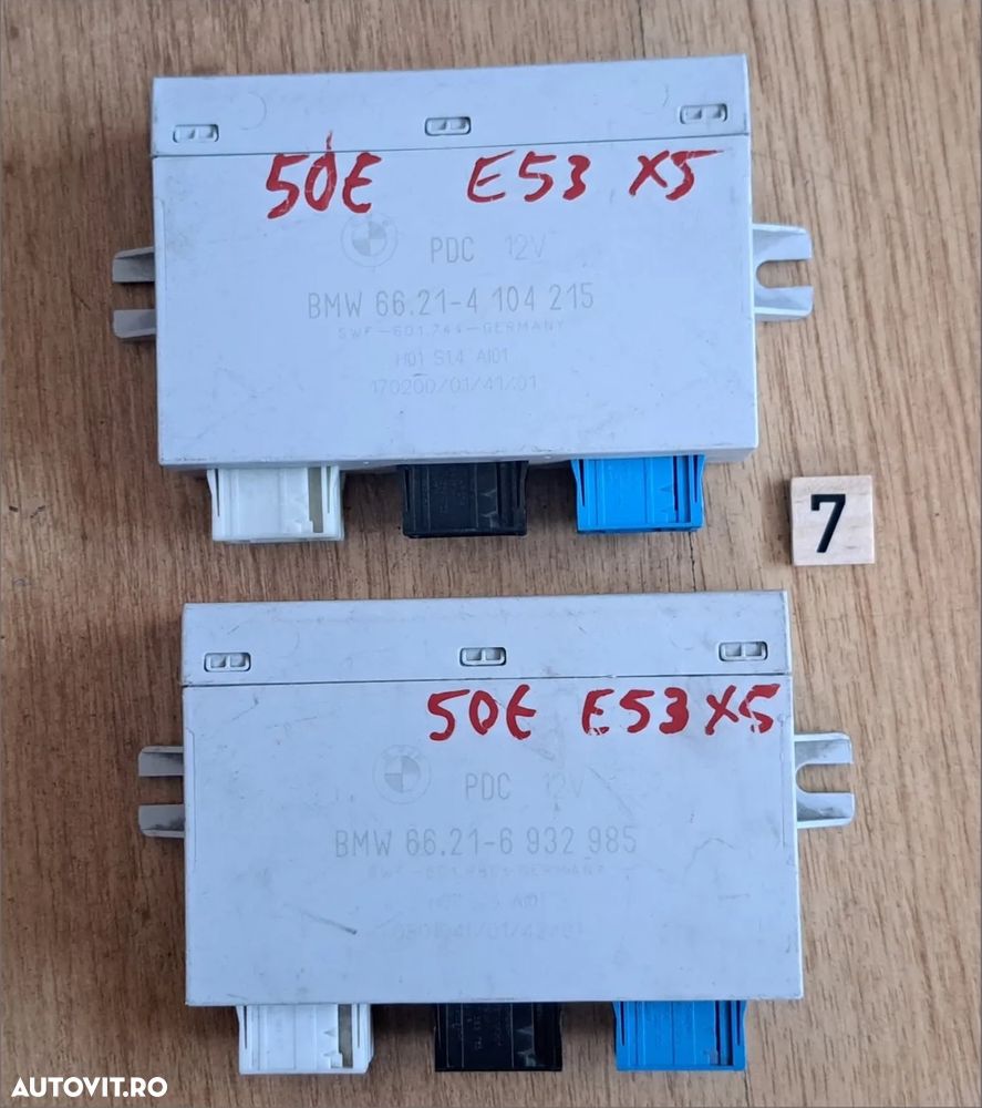 ECU modul senzori de parcare PDC bmw X5 E53 - 1