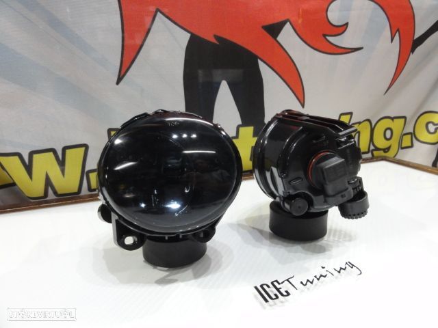 Farois de nevoeiro com luz branca 5000k para BMW F10, F11, F22, F23, E92, E93, F07 em cristal ou em fundo escurecido (smoke) - 24