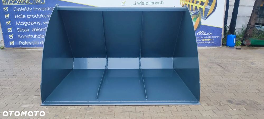 Łyżka objętościowa 220 cm, ładowarka Doosan, Case, Cat, Manitou, Wacker Neusson - 6