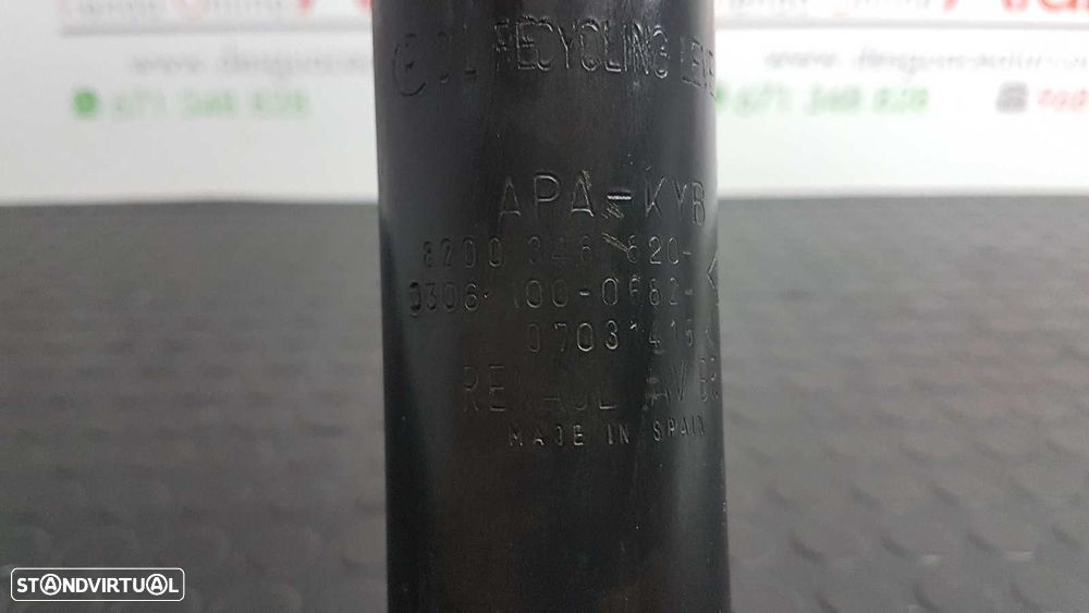 AMORTECEDOR FRENTE ESQUERDO RENAULT MEGANE II CLASSIC BERLINA CONFORT AUTHENTIQU... - 4