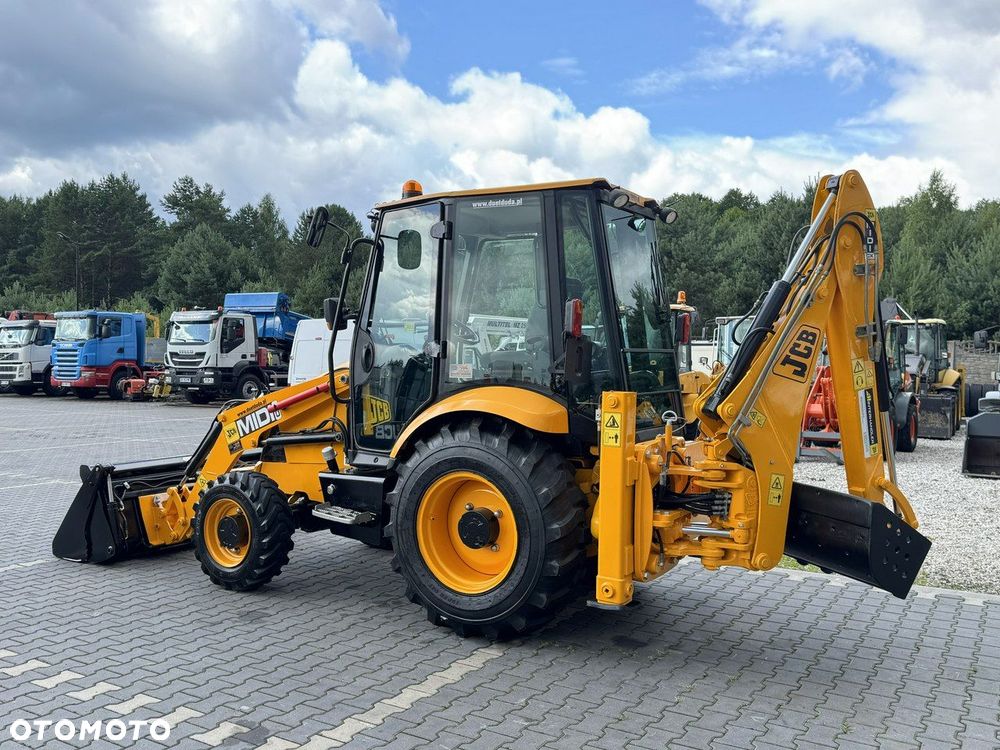 JCB MIDI CX Szybkozłącze Nowe Opony bez luzów i wycieków Super Stan - 11