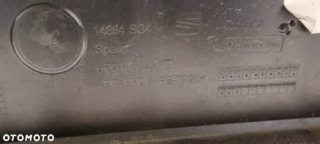 Zderzak przód SEAT IBIZA 5 V 6F0 '18-.. - 10